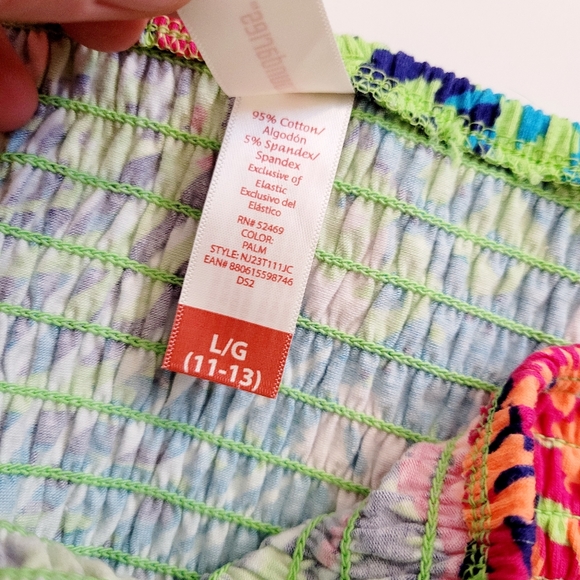 NWOT Tropical tube top - Picture 6 of 6